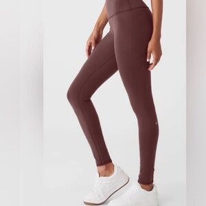 ALO Yoga Cherry Cola Airbrush Leggings